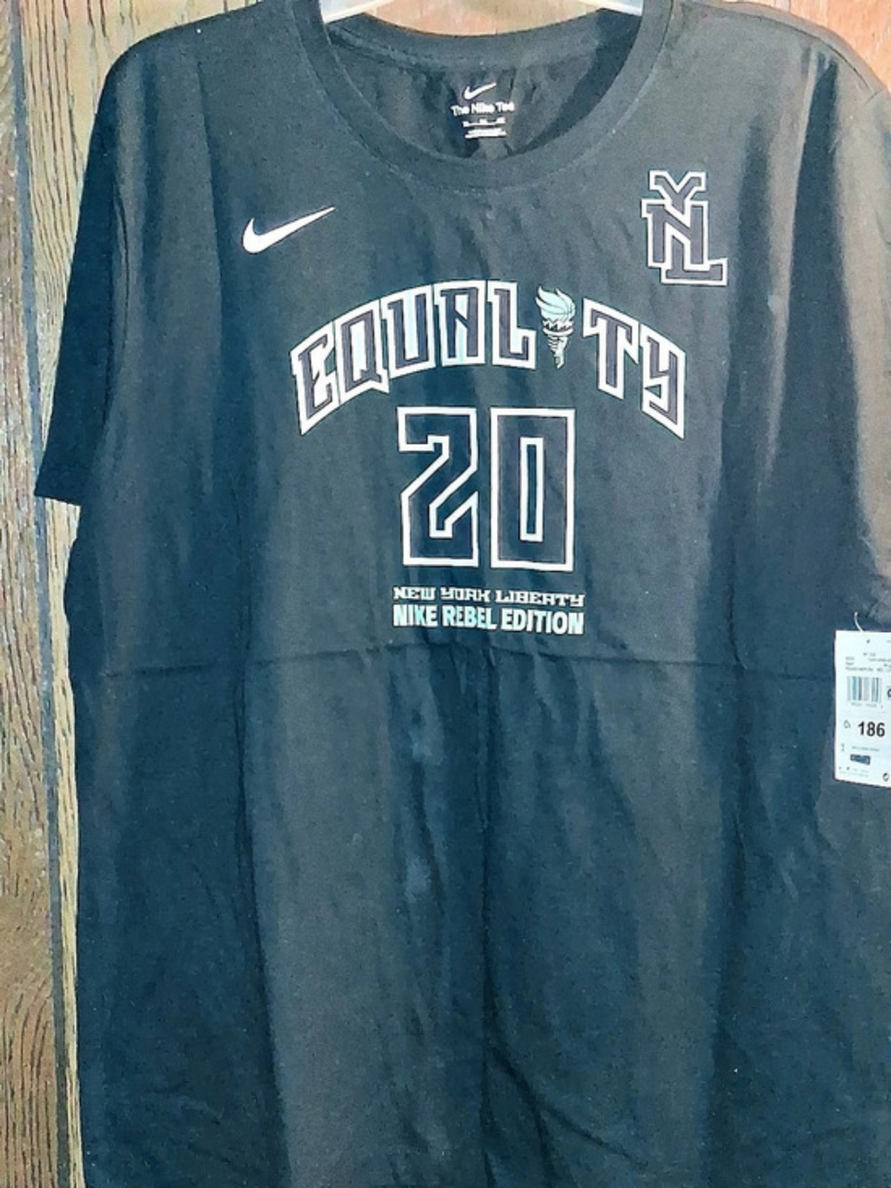 Nike New York Liberty Sabrina Ionescu Rebel Edition WNBA T-Shirt Ionescu 20